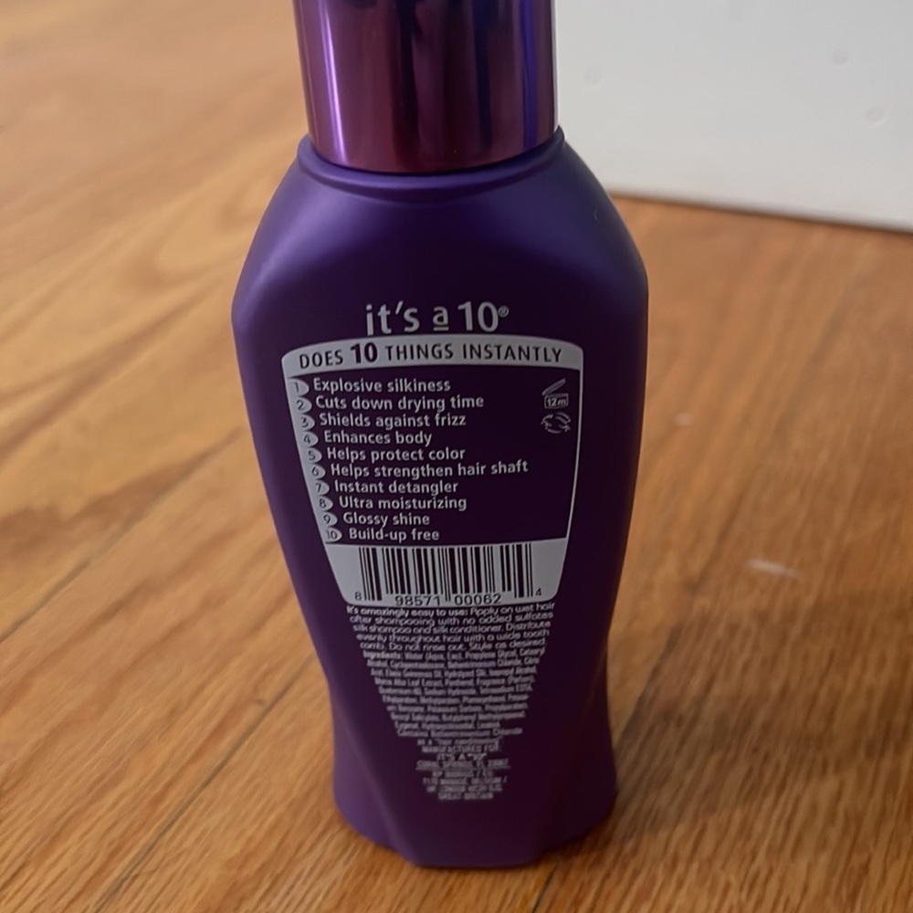 2 4oz bottles of it’s a 10 Silk Express Miracle Silk Leave in. Brand New - Picture 4 of 4